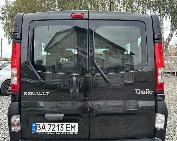 Чорний Рено Трафік, об'ємом двигуна 2 л та пробігом 328 тис. км за 11800 $, фото 14 на Automoto.ua