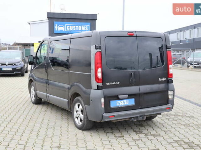 Чорний Рено Трафік, об'ємом двигуна 2 л та пробігом 497 тис. км за 10200 $, фото 5 на Automoto.ua