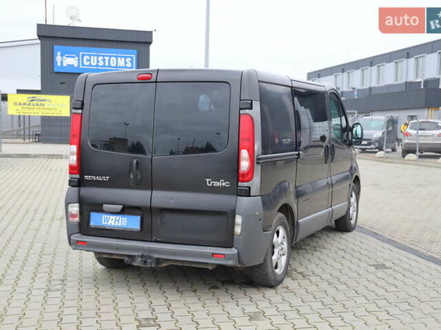 Чорний Рено Трафік, об'ємом двигуна 2 л та пробігом 497 тис. км за 10200 $, фото 3 на Automoto.ua