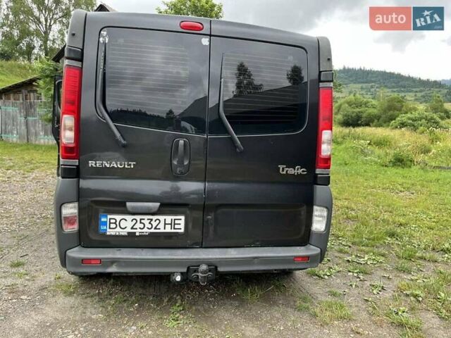 Чорний Рено Трафік, об'ємом двигуна 2 л та пробігом 440 тис. км за 12800 $, фото 22 на Automoto.ua