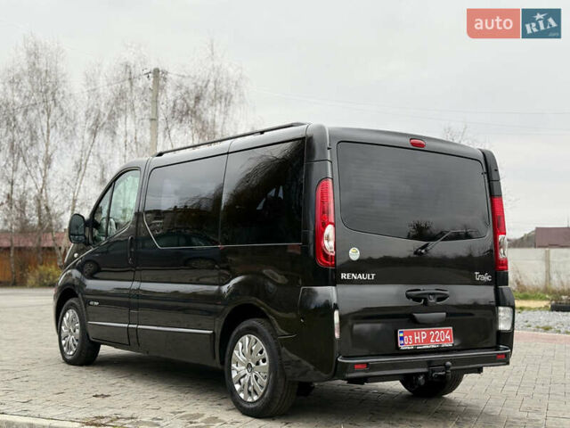 Черный Рено Трафик, объемом двигателя 2.5 л и пробегом 256 тыс. км за 14500 $, фото 8 на Automoto.ua
