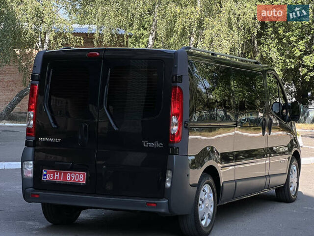 Черный Рено Трафик, объемом двигателя 2.5 л и пробегом 316 тыс. км за 14750 $, фото 10 на Automoto.ua
