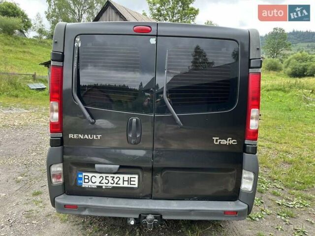 Чорний Рено Трафік, об'ємом двигуна 2 л та пробігом 440 тис. км за 12800 $, фото 11 на Automoto.ua