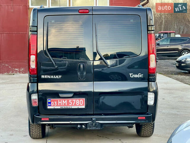 Черный Рено Трафик, объемом двигателя 2 л и пробегом 240 тыс. км за 14499 $, фото 9 на Automoto.ua