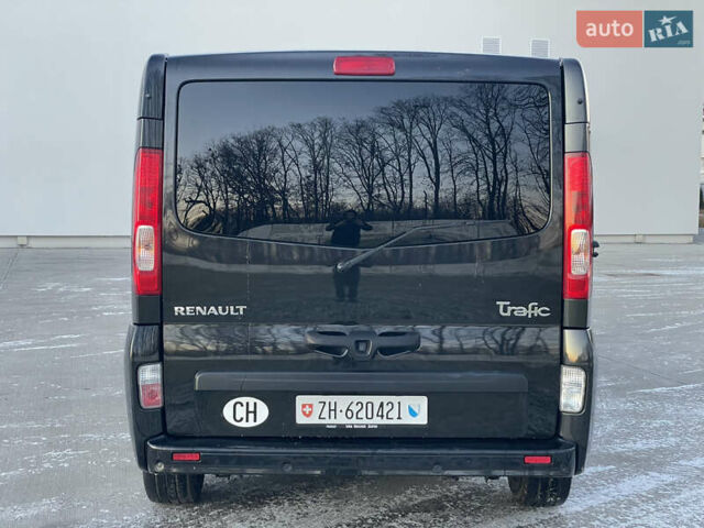 Черный Рено Трафик, объемом двигателя 2 л и пробегом 201 тыс. км за 17900 $, фото 7 на Automoto.ua