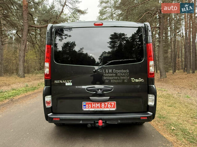 Черный Рено Трафик, объемом двигателя 2 л и пробегом 193 тыс. км за 18800 $, фото 12 на Automoto.ua