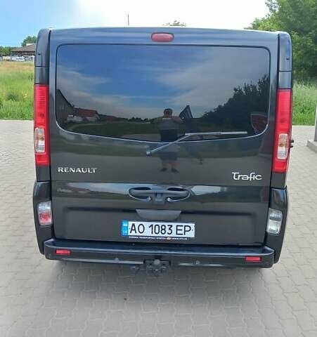 Черный Рено Трафик, объемом двигателя 2 л и пробегом 292 тыс. км за 15200 $, фото 3 на Automoto.ua