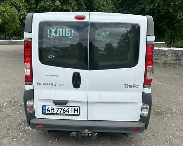 Білий Рено Трафік вант-пас., об'ємом двигуна 2 л та пробігом 270 тис. км за 9500 $, фото 12 на Automoto.ua