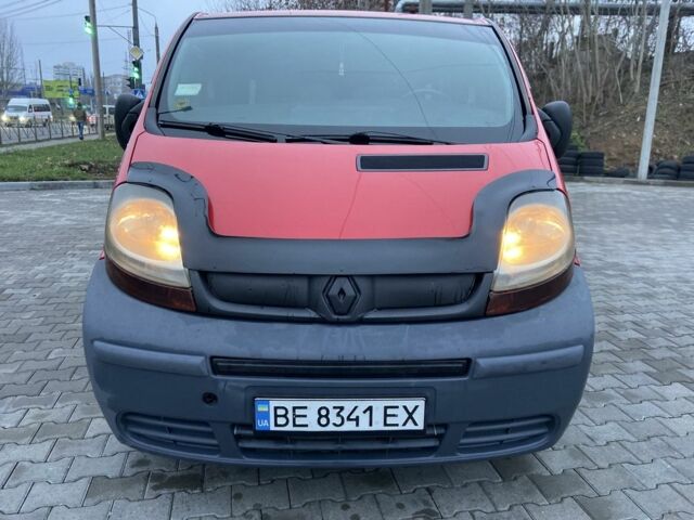 Красный Рено Трафик, объемом двигателя 1.9 л и пробегом 450 тыс. км за 7500 $, фото 1 на Automoto.ua