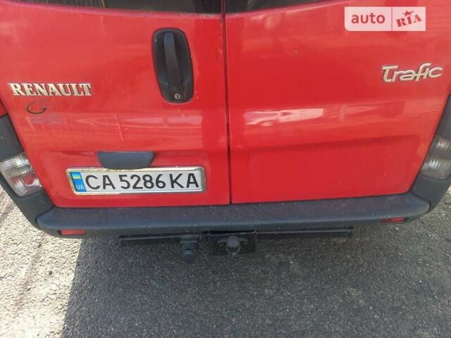 Красный Рено Трафик, объемом двигателя 1.87 л и пробегом 417 тыс. км за 6200 $, фото 15 на Automoto.ua