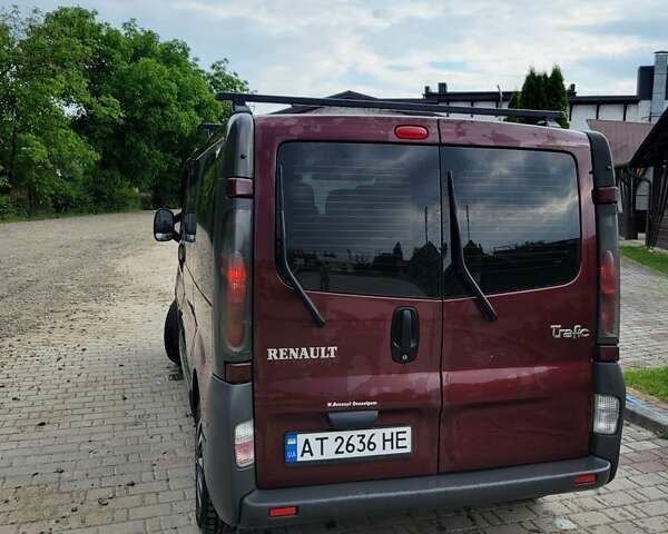 Красный Рено Трафик, объемом двигателя 1.87 л и пробегом 249 тыс. км за 8100 $, фото 3 на Automoto.ua