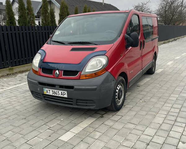 Красный Рено Трафик, объемом двигателя 1.9 л и пробегом 277 тыс. км за 4999 $, фото 11 на Automoto.ua