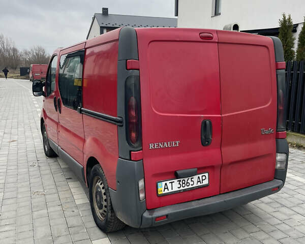 Красный Рено Трафик, объемом двигателя 1.9 л и пробегом 277 тыс. км за 4999 $, фото 5 на Automoto.ua