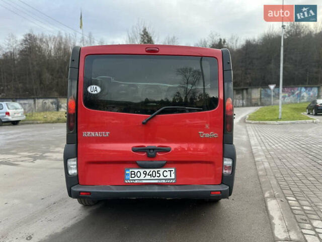 Червоний Рено Трафік, об'ємом двигуна 2.5 л та пробігом 350 тис. км за 7499 $, фото 9 на Automoto.ua