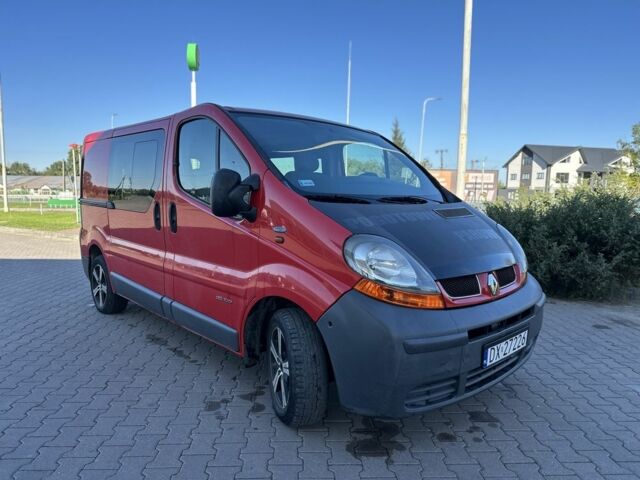 Красный Рено Трафик, объемом двигателя 1.9 л и пробегом 340 тыс. км за 3799 $, фото 1 на Automoto.ua