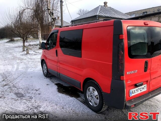 Красный Рено Трафик, объемом двигателя 1.9 л и пробегом 283 тыс. км за 5800 $, фото 8 на Automoto.ua