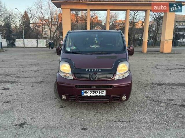 Червоний Рено Трафік, об'ємом двигуна 2.5 л та пробігом 216 тис. км за 8100 $, фото 8 на Automoto.ua