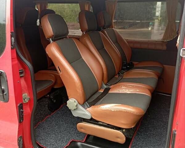 Красный Рено Трафик, объемом двигателя 2 л и пробегом 350 тыс. км за 9700 $, фото 10 на Automoto.ua
