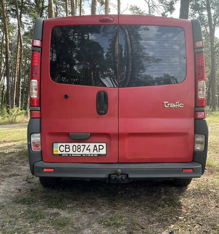 Красный Рено Трафик, объемом двигателя 2 л и пробегом 433 тыс. км за 6200 $, фото 5 на Automoto.ua