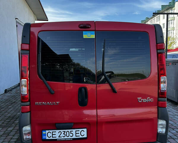 Красный Рено Трафик, объемом двигателя 2.46 л и пробегом 284 тыс. км за 11655 $, фото 5 на Automoto.ua