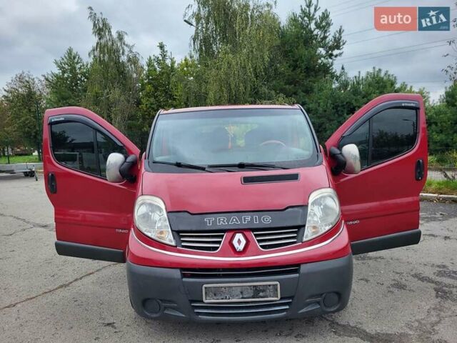 Красный Рено Трафик, объемом двигателя 2 л и пробегом 245 тыс. км за 11500 $, фото 81 на Automoto.ua