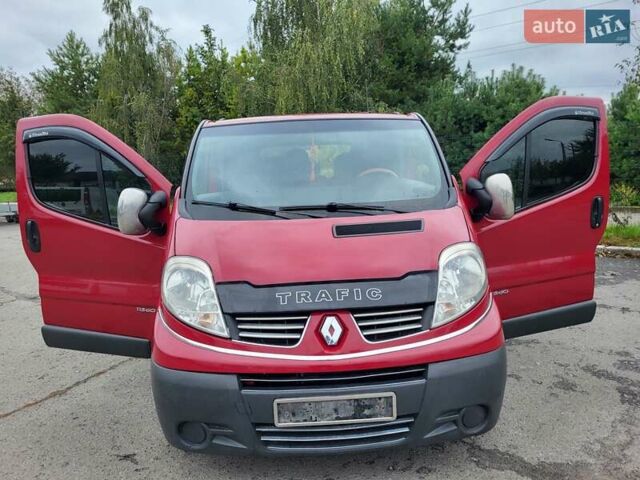 Красный Рено Трафик, объемом двигателя 2 л и пробегом 245 тыс. км за 11500 $, фото 80 на Automoto.ua