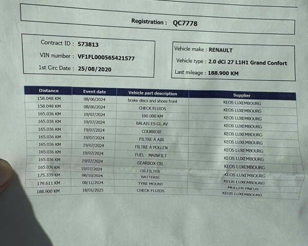 Рено Трафик, объемом двигателя 2 л и пробегом 194 тыс. км за 19200 $, фото 24 на Automoto.ua