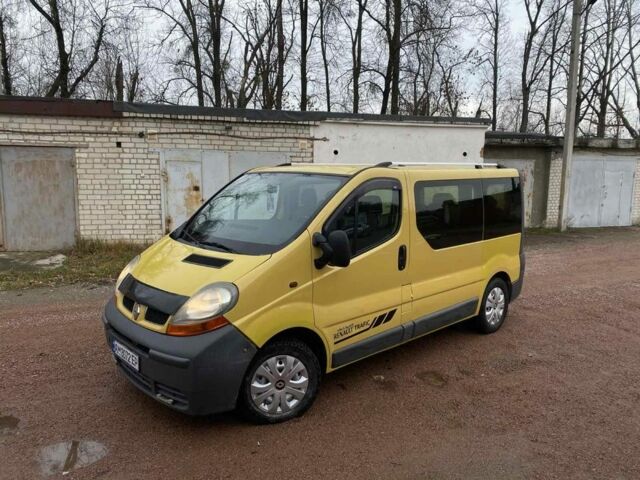 Жовтий Рено Трафік, об'ємом двигуна 1.9 л та пробігом 420 тис. км за 6500 $, фото 7 на Automoto.ua