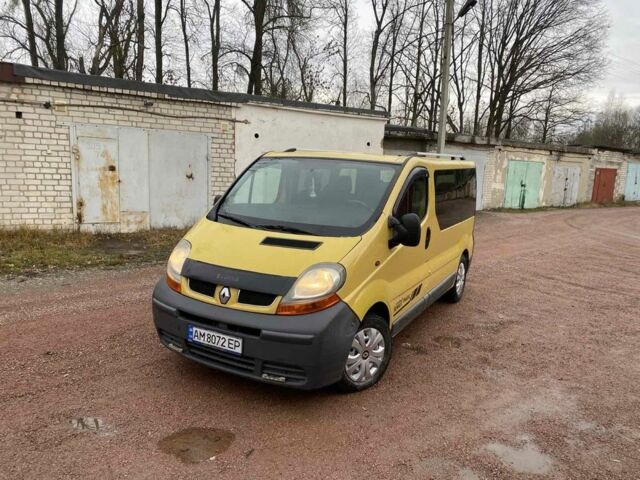 Жовтий Рено Трафік, об'ємом двигуна 1.9 л та пробігом 420 тис. км за 6500 $, фото 8 на Automoto.ua