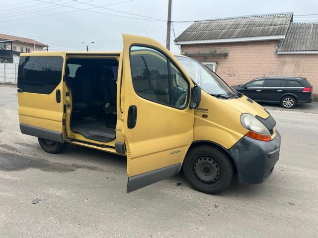 Жовтий Рено Трафік, об'ємом двигуна 1.9 л та пробігом 280 тис. км за 5500 $, фото 7 на Automoto.ua