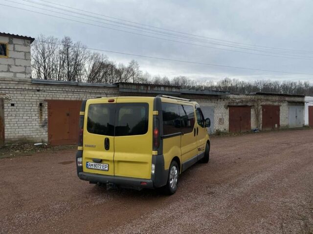 Жовтий Рено Трафік, об'ємом двигуна 1.9 л та пробігом 420 тис. км за 6500 $, фото 10 на Automoto.ua