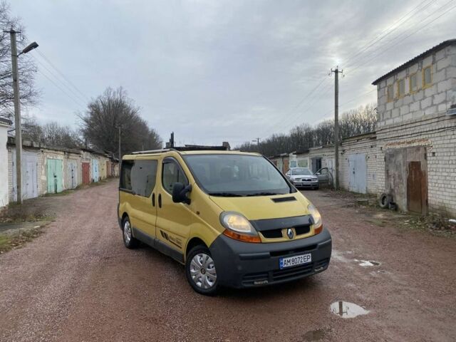 Жовтий Рено Трафік, об'ємом двигуна 1.9 л та пробігом 420 тис. км за 6500 $, фото 11 на Automoto.ua