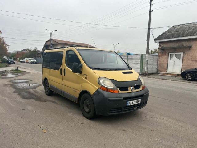 Жовтий Рено Трафік, об'ємом двигуна 1.9 л та пробігом 280 тис. км за 5500 $, фото 2 на Automoto.ua