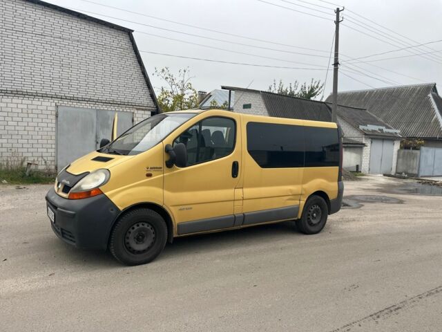 Жовтий Рено Трафік, об'ємом двигуна 1.9 л та пробігом 280 тис. км за 5500 $, фото 8 на Automoto.ua