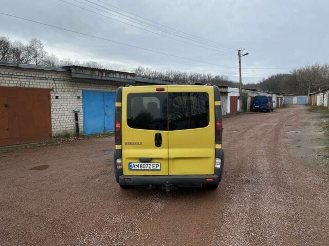 Жовтий Рено Трафік, об'ємом двигуна 1.9 л та пробігом 420 тис. км за 6500 $, фото 1 на Automoto.ua
