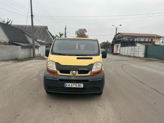 Жовтий Рено Трафік, об'ємом двигуна 1.9 л та пробігом 280 тис. км за 5500 $, фото 1 на Automoto.ua