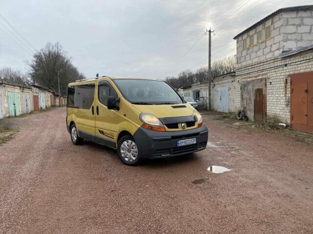 Жовтий Рено Трафік, об'ємом двигуна 1.9 л та пробігом 420 тис. км за 6500 $, фото 9 на Automoto.ua