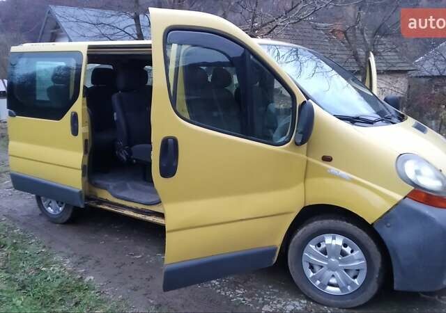 Желтый Рено Трафик, объемом двигателя 1.87 л и пробегом 374 тыс. км за 5200 $, фото 12 на Automoto.ua