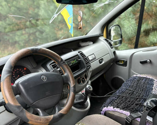 Желтый Рено Трафик, объемом двигателя 1.9 л и пробегом 315 тыс. км за 4950 $, фото 5 на Automoto.ua