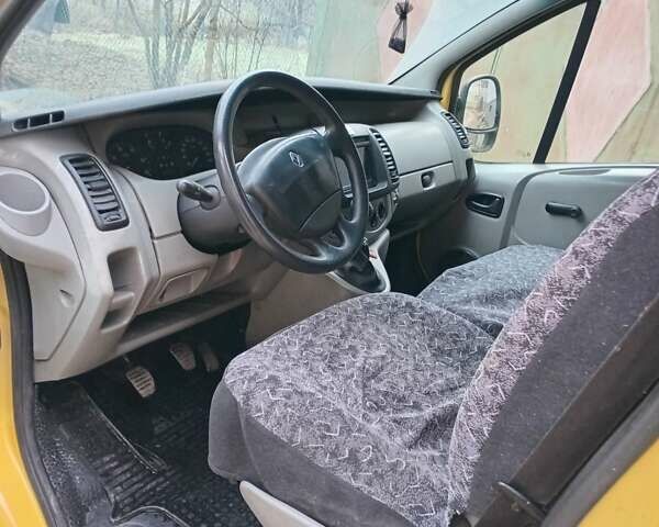 Желтый Рено Трафик, объемом двигателя 1.9 л и пробегом 303 тыс. км за 5200 $, фото 9 на Automoto.ua