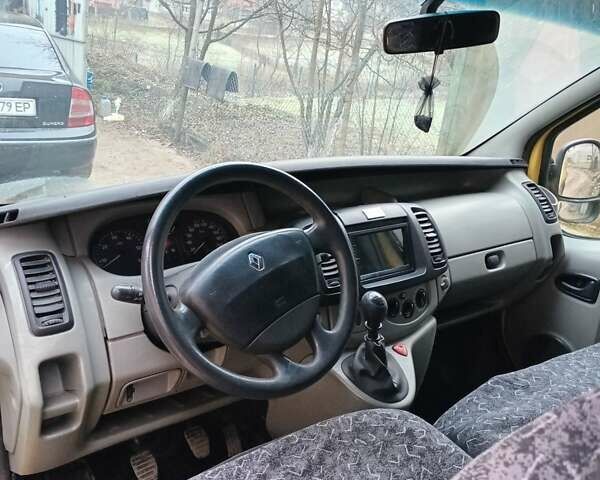 Желтый Рено Трафик, объемом двигателя 1.9 л и пробегом 303 тыс. км за 5200 $, фото 8 на Automoto.ua