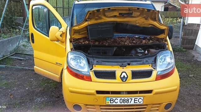 Желтый Рено Трафик, объемом двигателя 1.87 л и пробегом 390 тыс. км за 6500 $, фото 10 на Automoto.ua