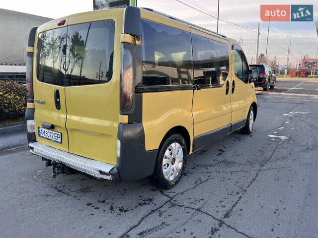 Желтый Рено Трафик, объемом двигателя 1.87 л и пробегом 421 тыс. км за 5999 $, фото 7 на Automoto.ua