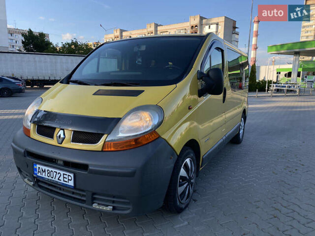 Желтый Рено Трафик, объемом двигателя 1.87 л и пробегом 420 тыс. км за 6200 $, фото 6 на Automoto.ua