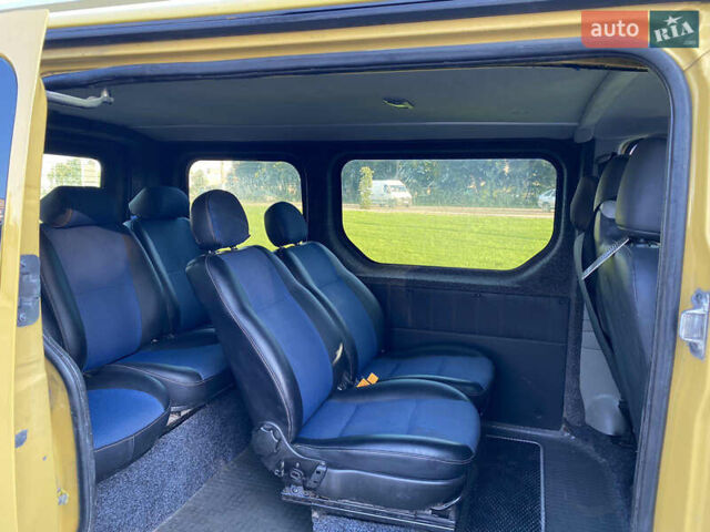 Желтый Рено Трафик, объемом двигателя 1.87 л и пробегом 421 тыс. км за 5999 $, фото 20 на Automoto.ua