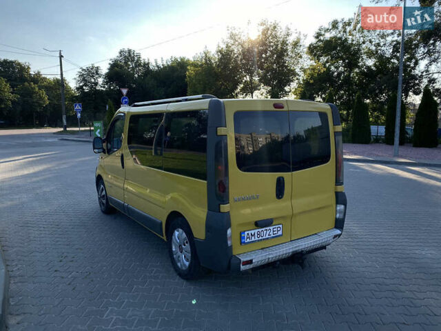 Желтый Рено Трафик, объемом двигателя 1.87 л и пробегом 420 тыс. км за 6200 $, фото 10 на Automoto.ua