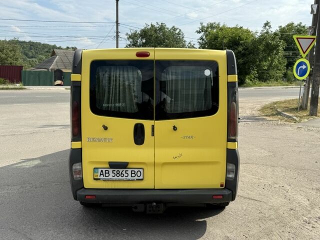 Жовтий Рено Трафік, об'ємом двигуна 1.9 л та пробігом 245 тис. км за 5200 $, фото 6 на Automoto.ua