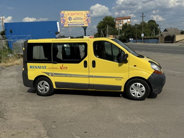 Жовтий Рено Трафік, об'ємом двигуна 1.9 л та пробігом 245 тис. км за 5200 $, фото 4 на Automoto.ua
