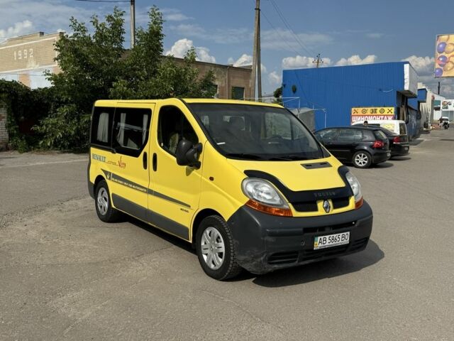 Жовтий Рено Трафік, об'ємом двигуна 1.9 л та пробігом 245 тис. км за 5200 $, фото 3 на Automoto.ua