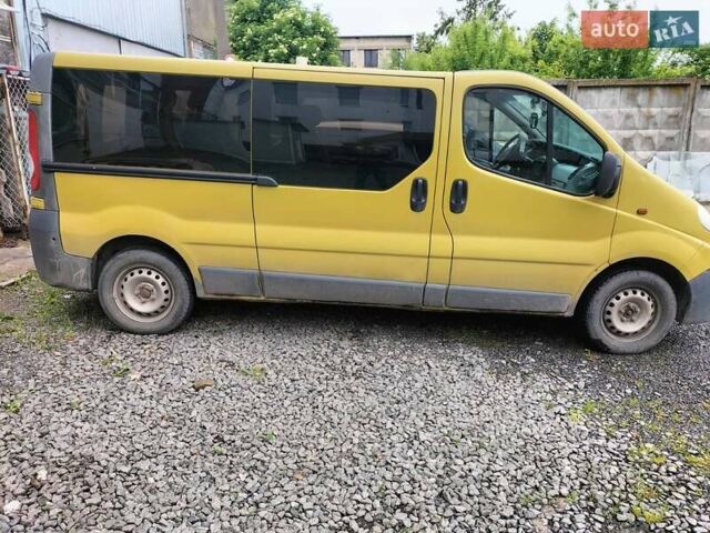 Желтый Рено Трафик, объемом двигателя 1.87 л и пробегом 492 тыс. км за 6700 $, фото 13 на Automoto.ua